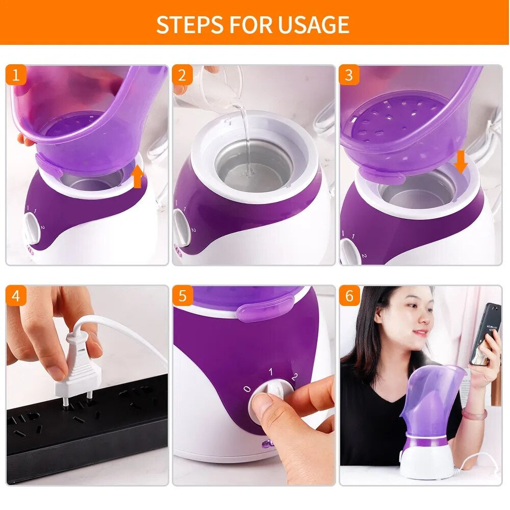 Face Steamer Facial Heating Sprayer